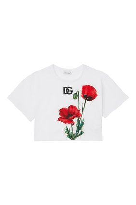 Poppy Print T-Shirt